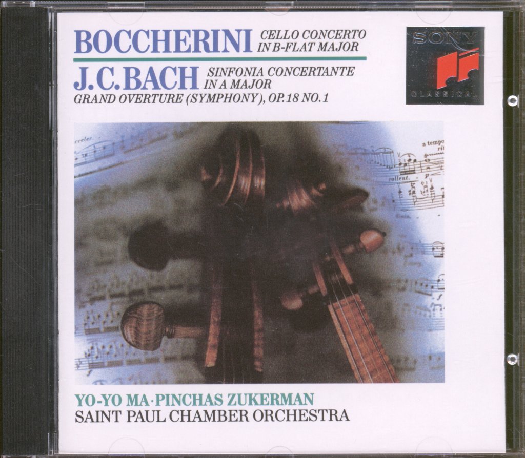 Yo Yo Ma - Boccherini / Bach - Cello Concerto, Etc. - Cd