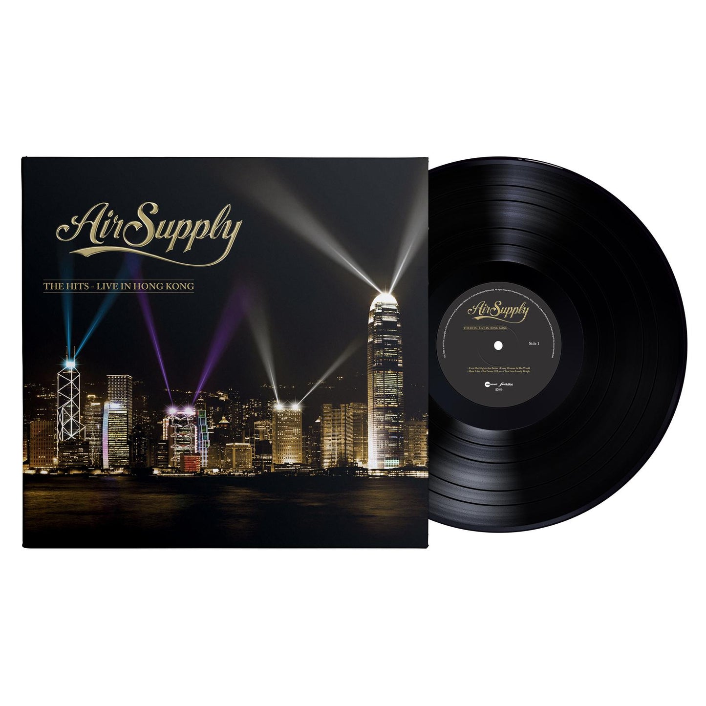 Air Supply - Hits - Live In Hong Kong - Lp