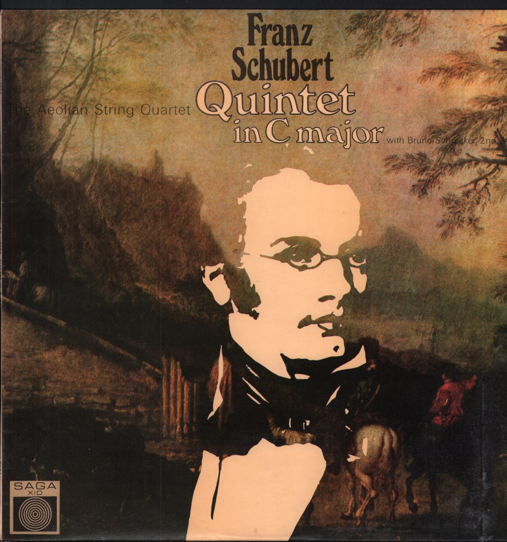 Aeolian String Quartet / Bruno Schrecker - Franz Schubert - Quintet In C Major - Lp