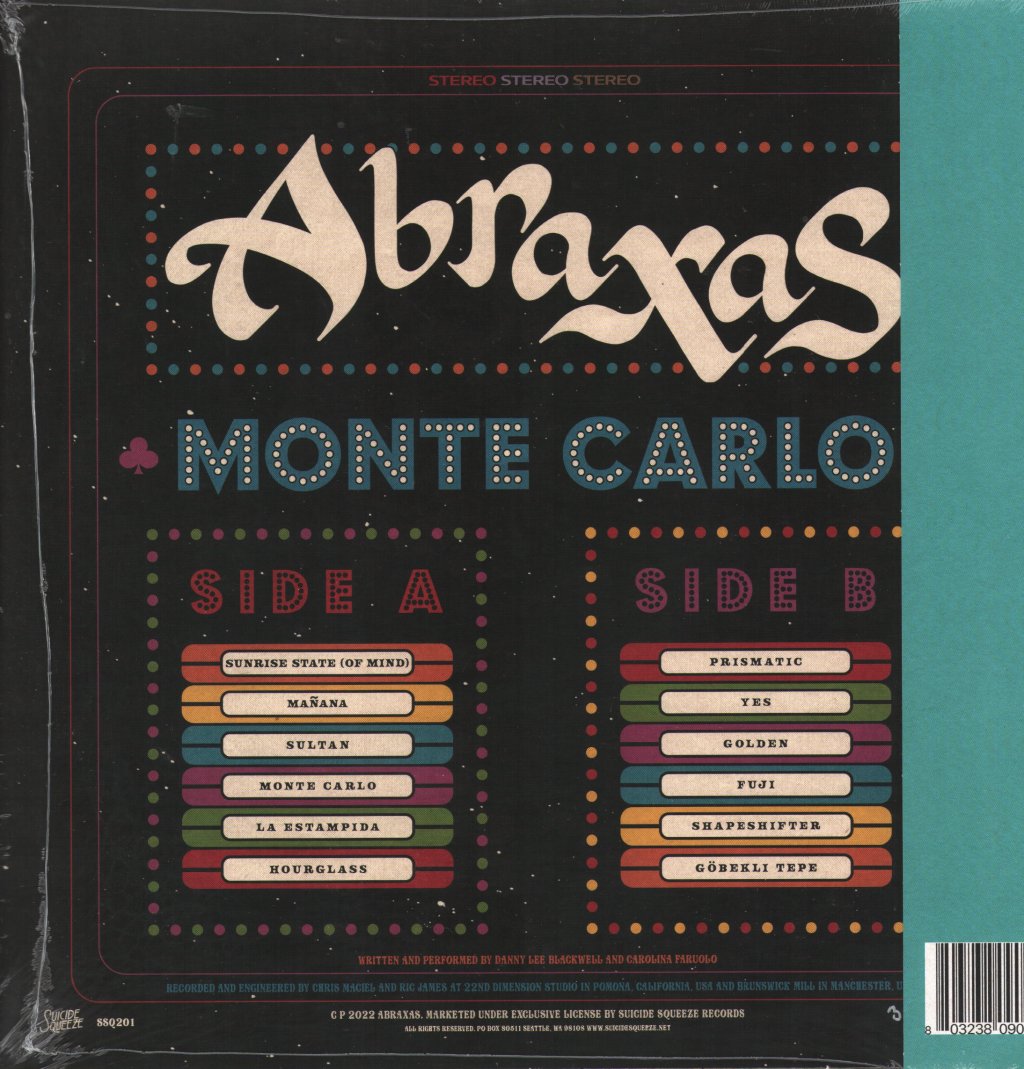 Abraxas - Monte Carlo (Dinked Edition #216) - Lp