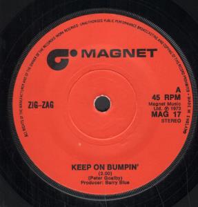 Zig-Zag - Keep On Bumpin' - 7 Inch