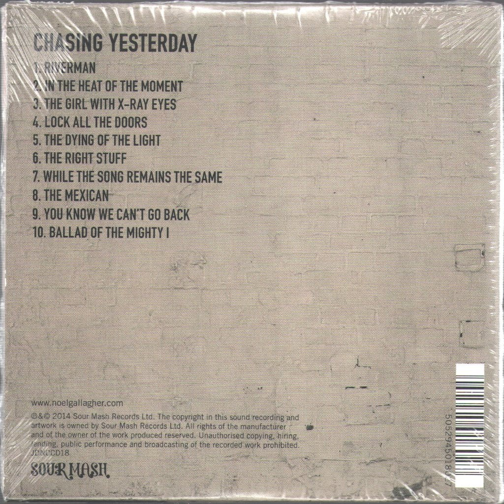 Noel Gallagher's High Flying Birds - Chasing Yesterday - Cd