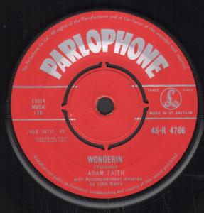 Adam Faith - Wonderin' - 7 Inch