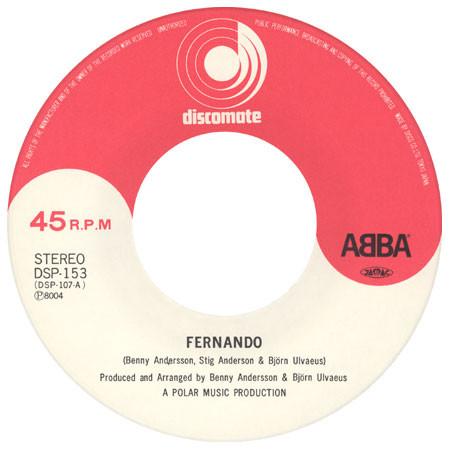 ABBA - Fernando - 7 Inch