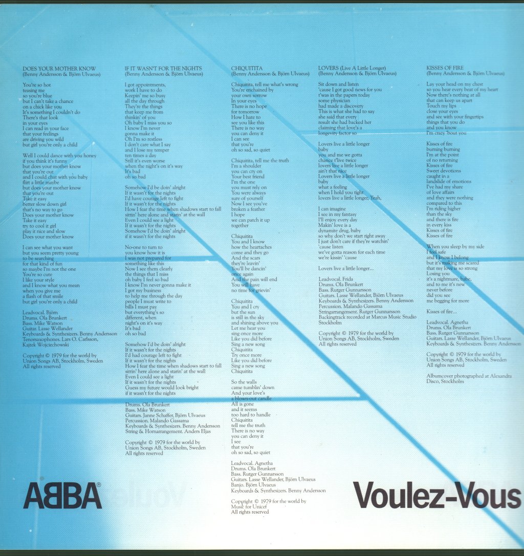 ABBA - Voulez-Vous - Lp