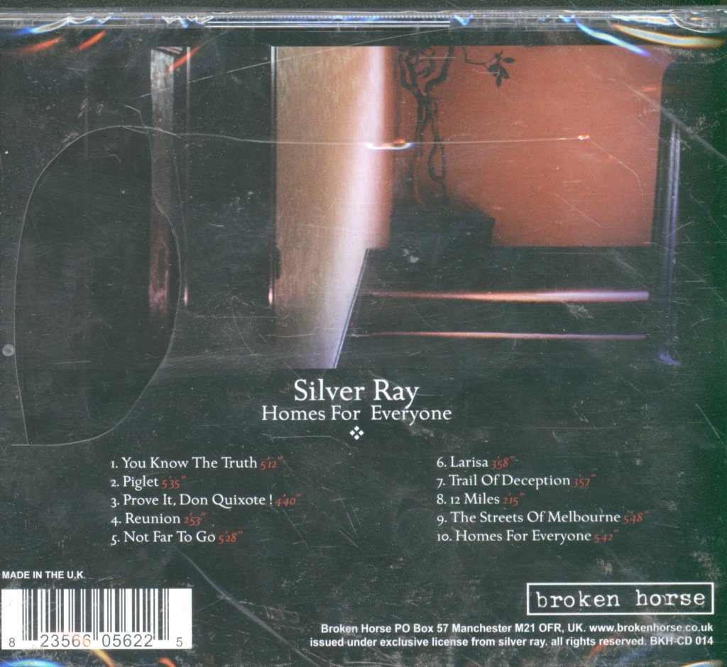 Silver Ray - Homes For Everyone - Cd