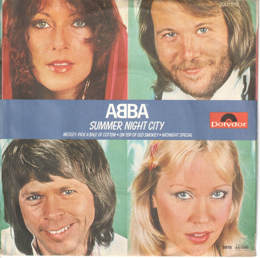 ABBA - Summer Night City - 7 Inch