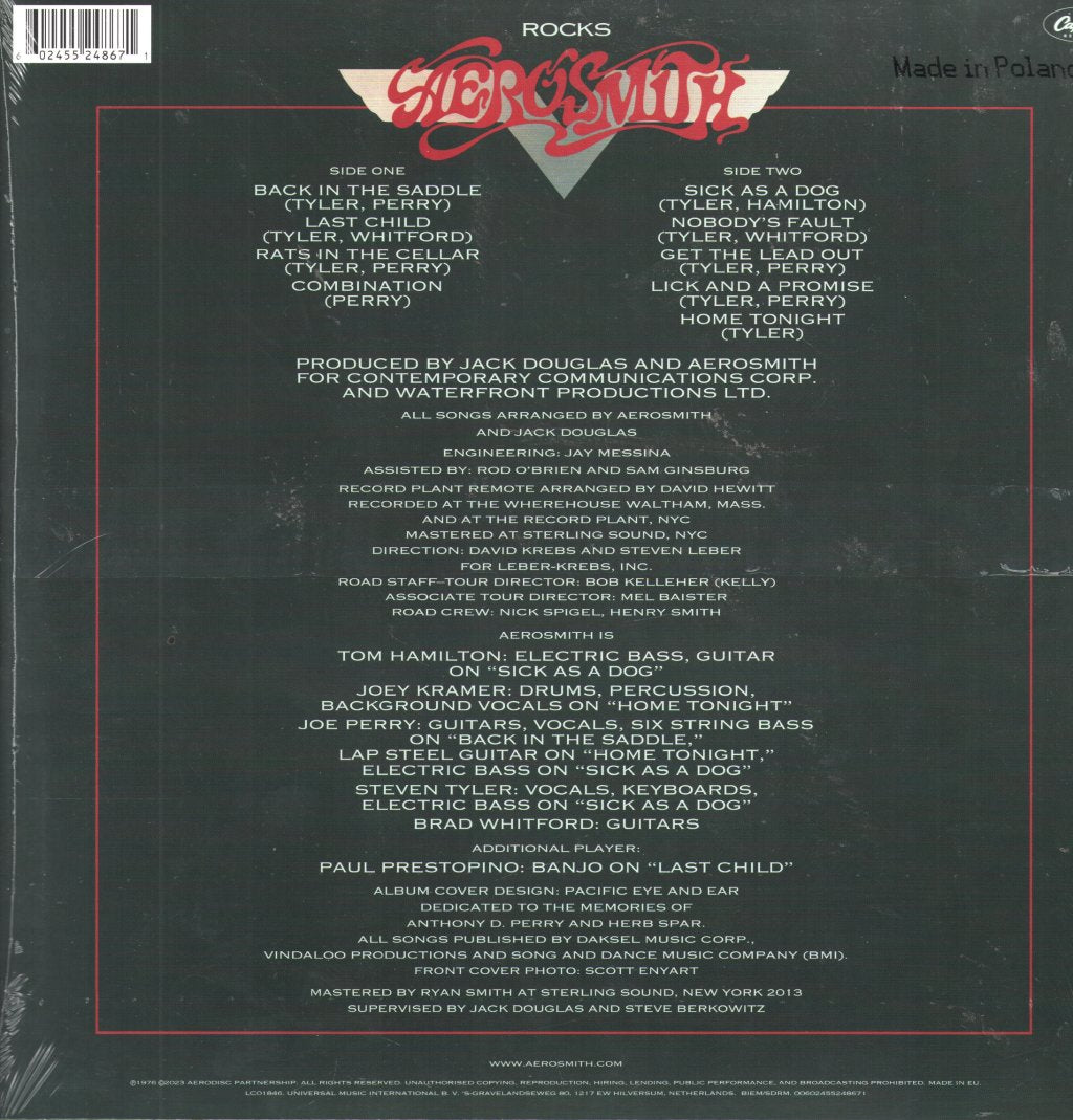 Aerosmith - Rocks - Lp