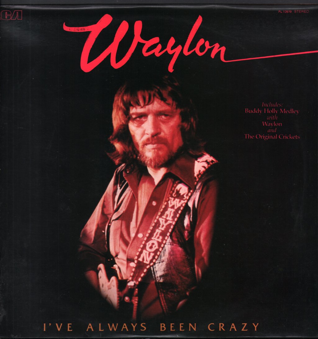 Waylon Jennings - I've Always Been Crazy - Lp