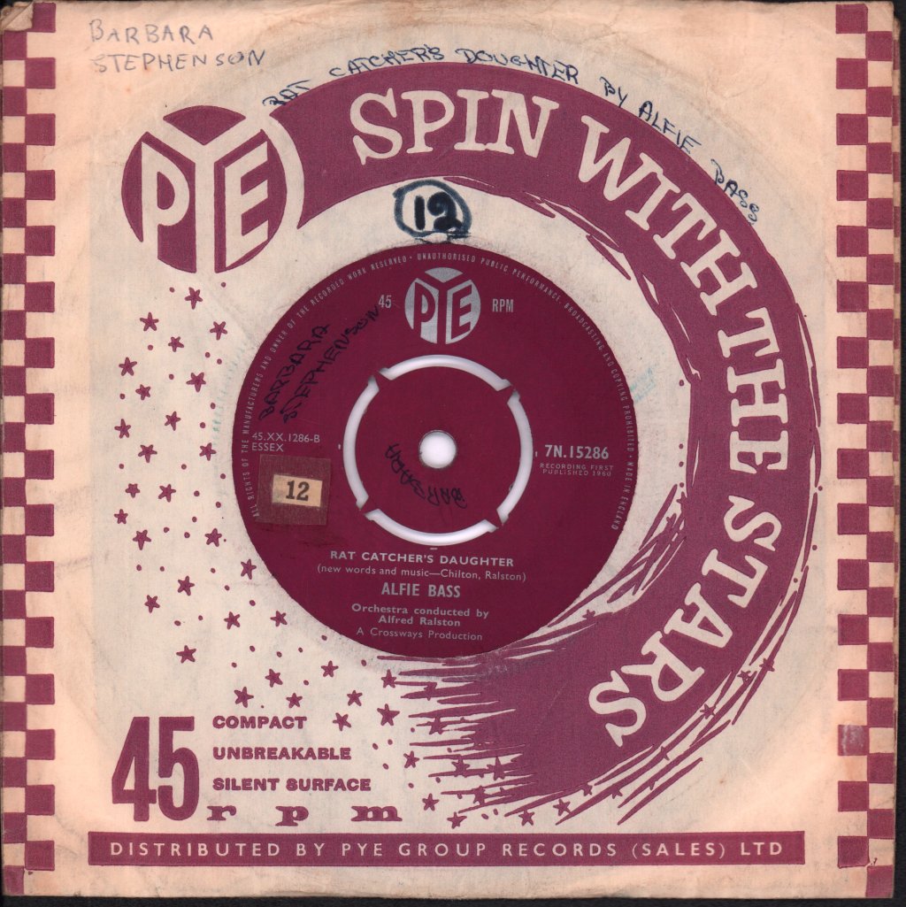 Alfie Bass - Villikens And His Dinah - 7 Inch