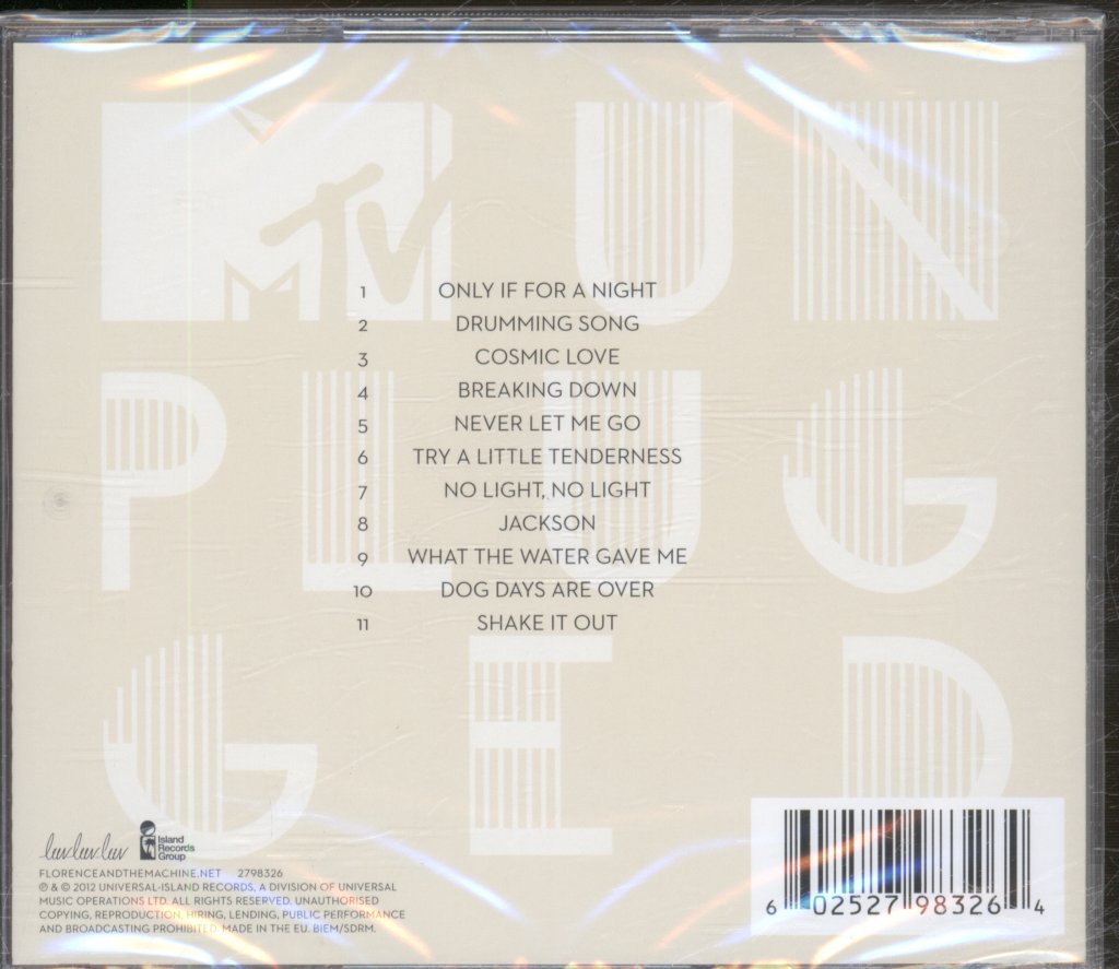 Florence And The Machine - MTV Unplugged - Cd