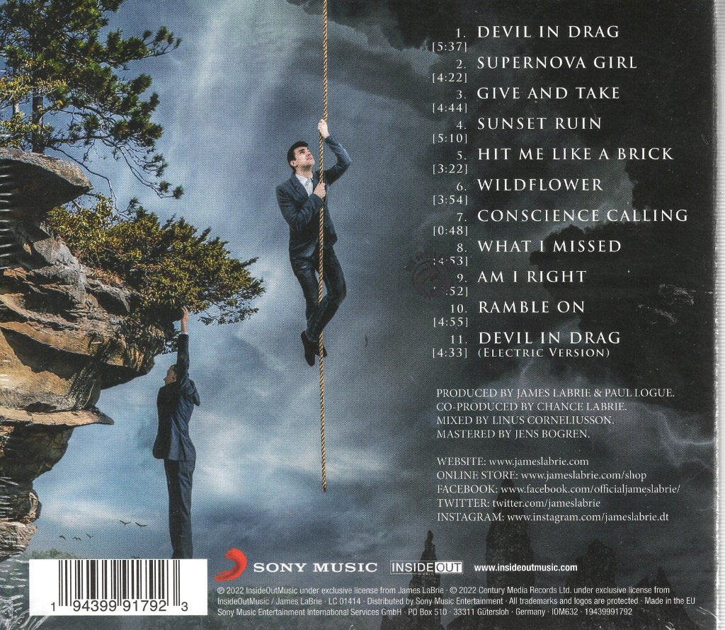 James Labrie - Beautiful Shades Of Grey - Cd