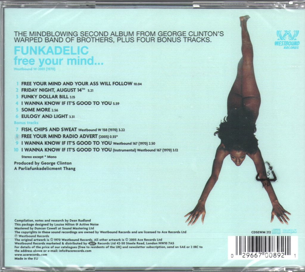 Funkadelic - Free Your Mind... - Cd