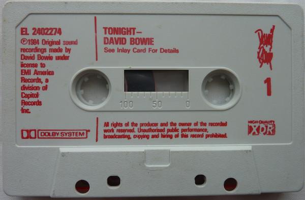 David Bowie - Tonight - Cassette