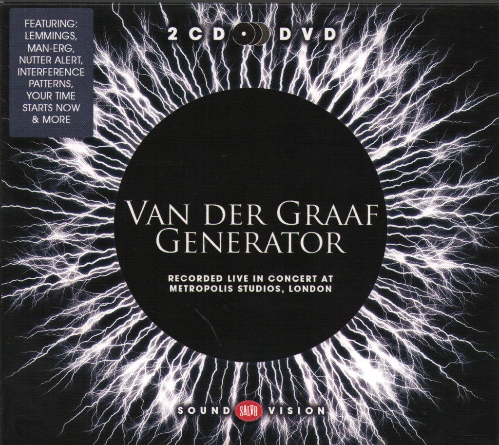 Van Der Graaf Generator - Recorded Live In Concert At Metropolis Studios, London - Cd Set