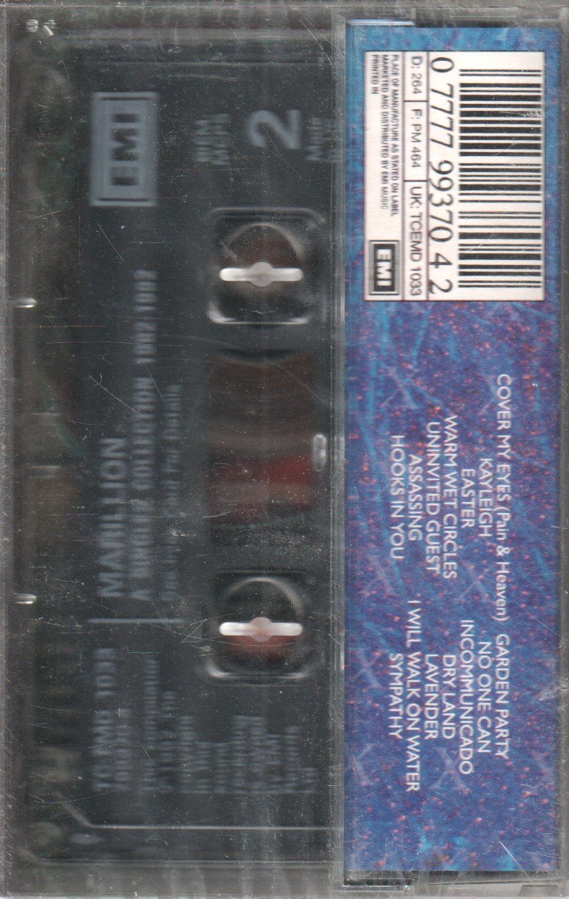 Marillion - A Singles Collection - Cassette