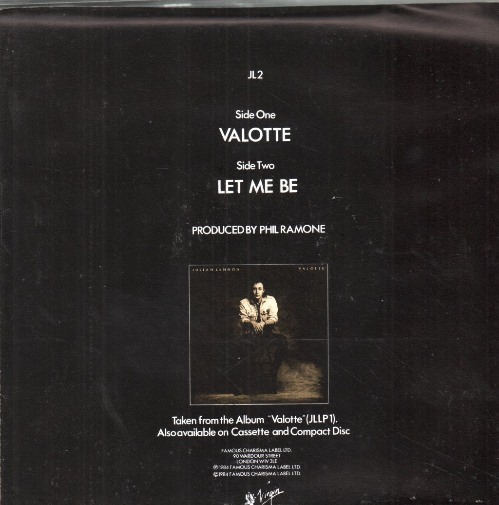 Julian Lennon - Valotte - 7 Inch