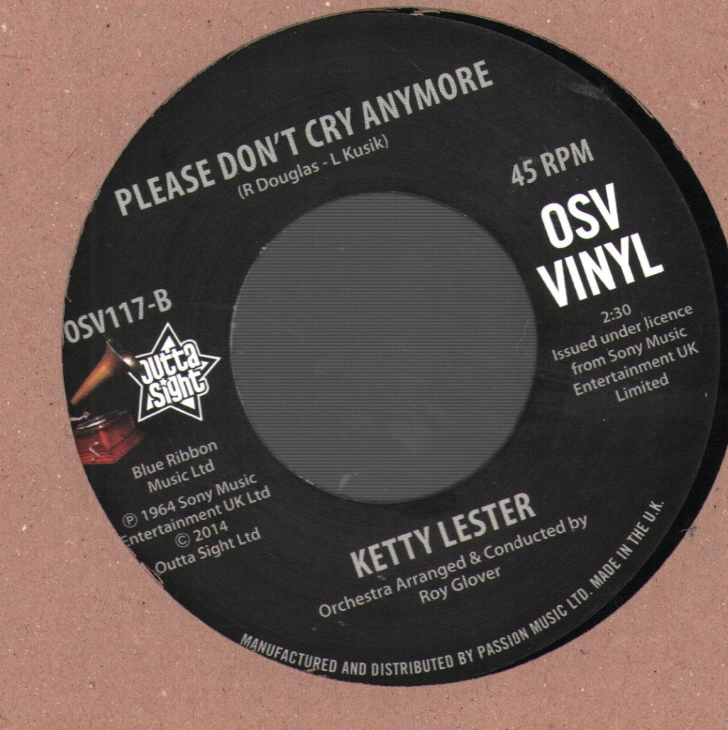 Ketty Lester - Some Things Are Better Left Unsaid - 7 Inch