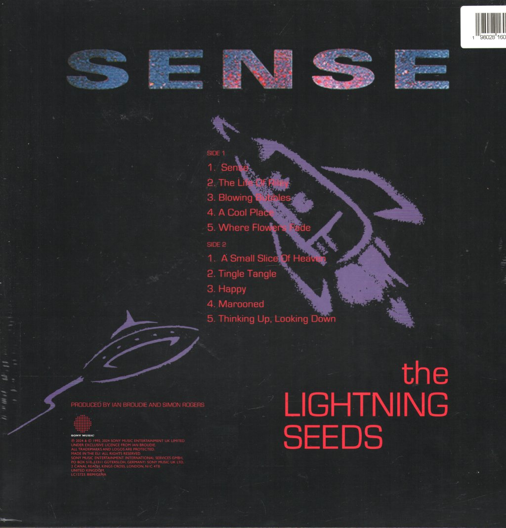 Lightning Seeds - Sense - Lp