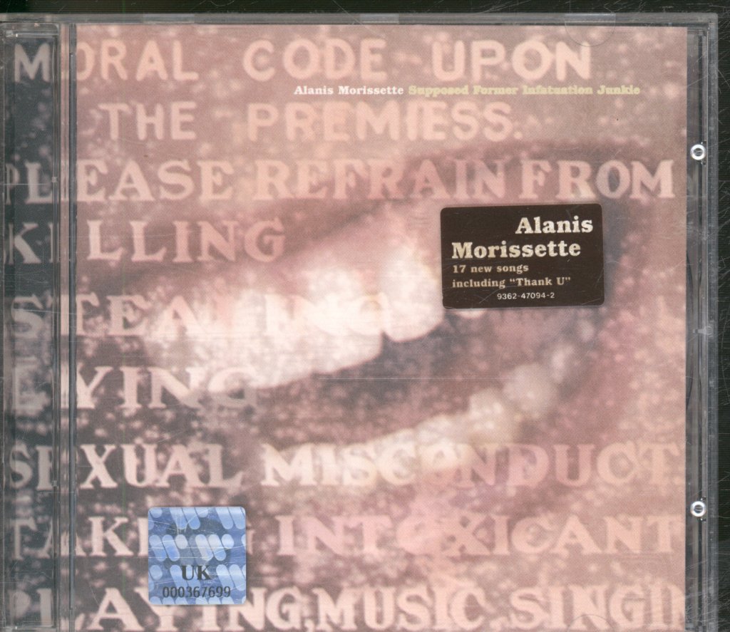 Alanis Morissette - Supposed Former Infatuation Junkie - Cd