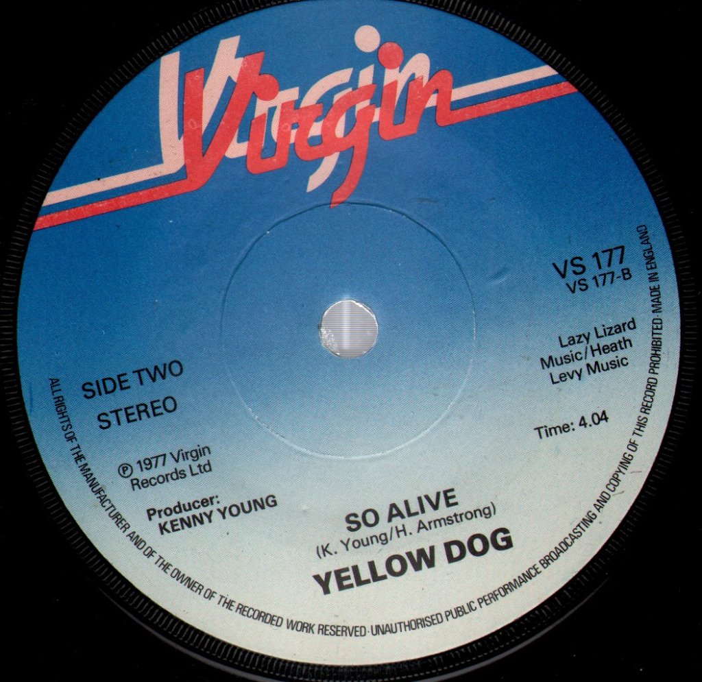 Yellow Dog - For Whatever It's Worth - 7 Inch