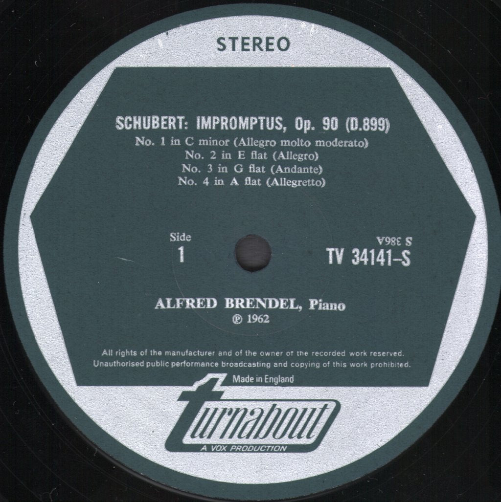 Alfred Brendel - Schubert Impromptus - Lp