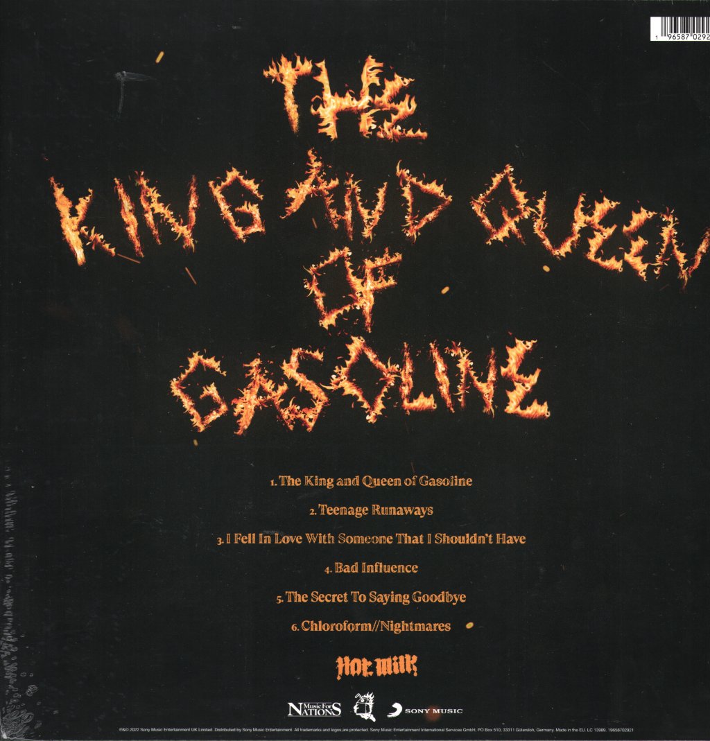 Hot Milk - King & Queen Of Gasoline - Lp