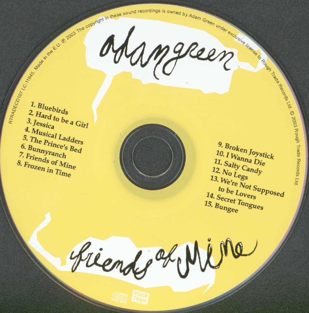 Adam Green - Friends Of Mine - Cd