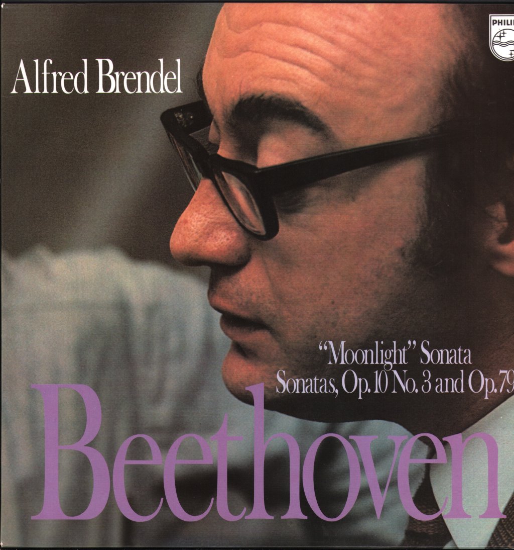 Alfred Brendel - Beethoven - Mondschein-Sonate / Sonaten Op.10,3 Und Op.79 - Lp