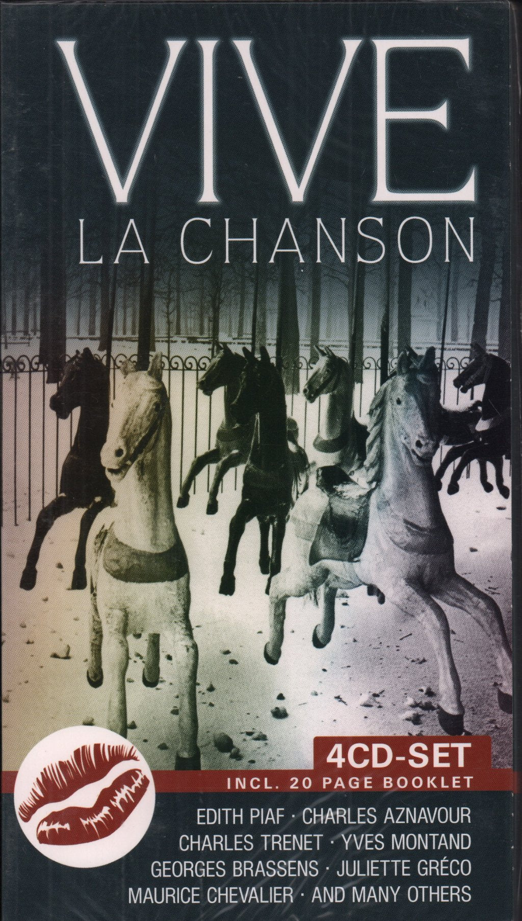 Various Artists - Vive La Chanson - Cd Box Set