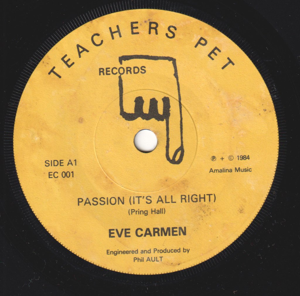 Eve Carmen - Passion (It's All Right) - 7 Inch