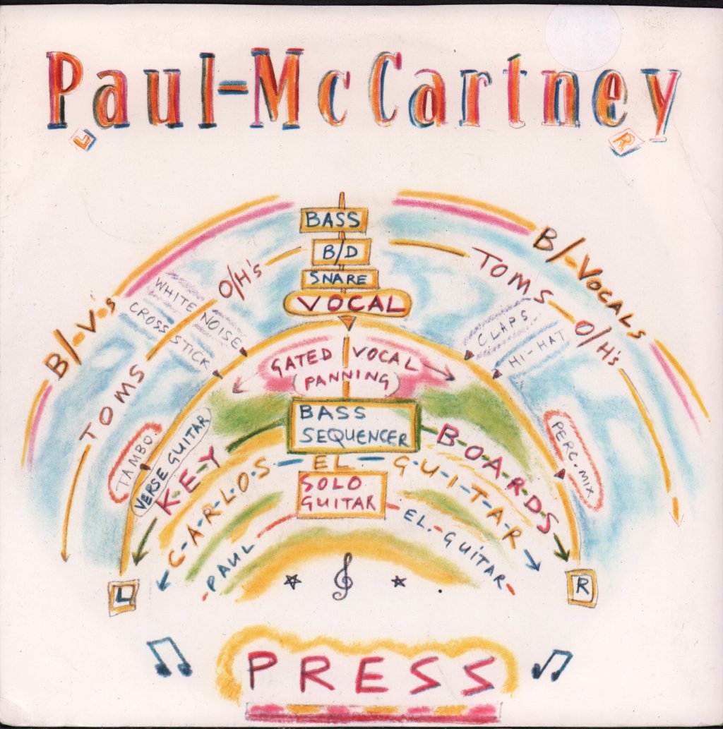 Paul McCartney - Press - 7 Inch