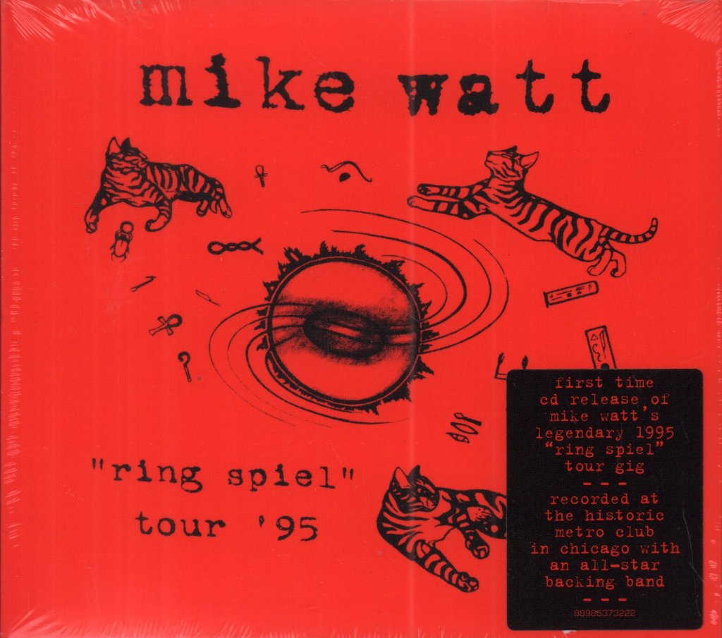 Mike Watt (Minutemen / fIREHOSE) - Ring Spiel Tour '95 - Cd