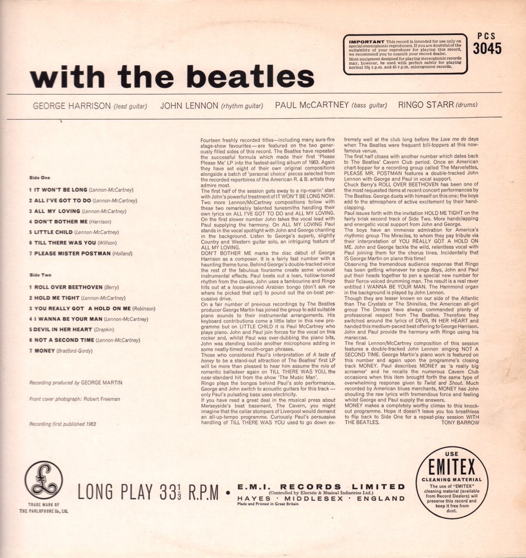 Beatles - With The - Lp