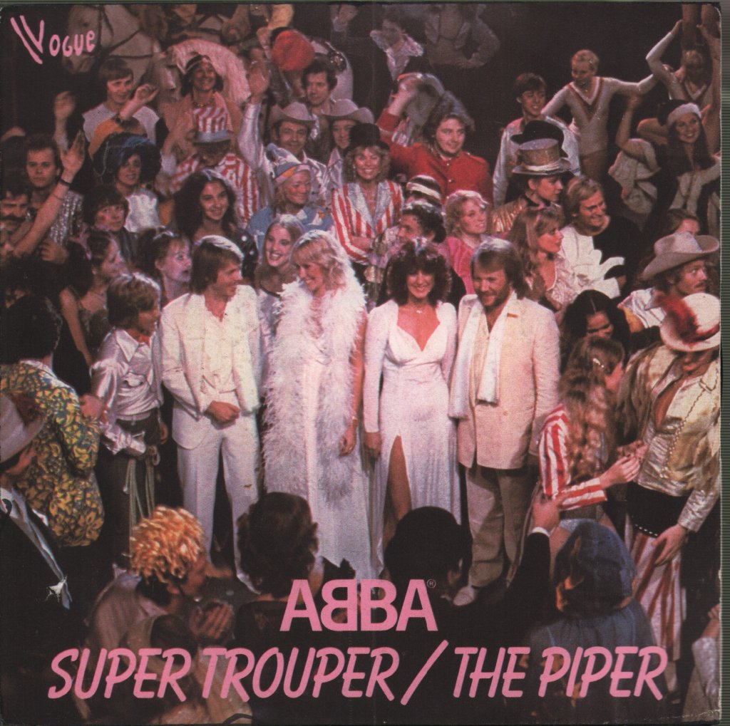 ABBA - Super Trouper / The Piper - 7 Inch