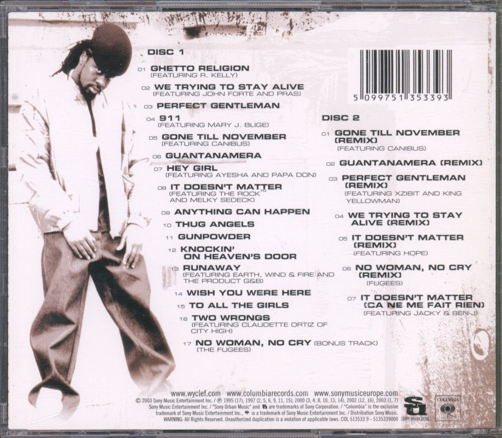 Wyclef Jean - Greatest Hits - Double Cd