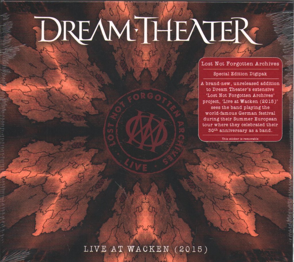 Dream Theater - Live At Wacken (2015) - Cd