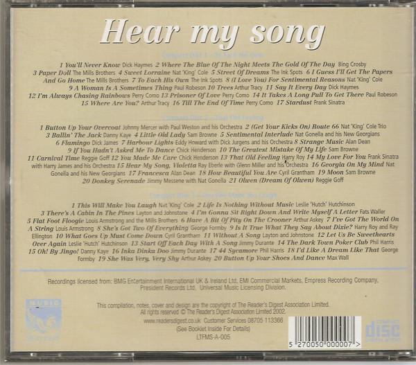 Various Artists - Hear My Song - The Great Male Stars - Triple Cd