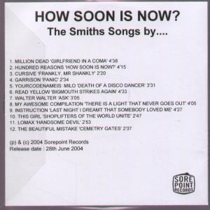 Various Artists - How Soon Is Now - Cdr