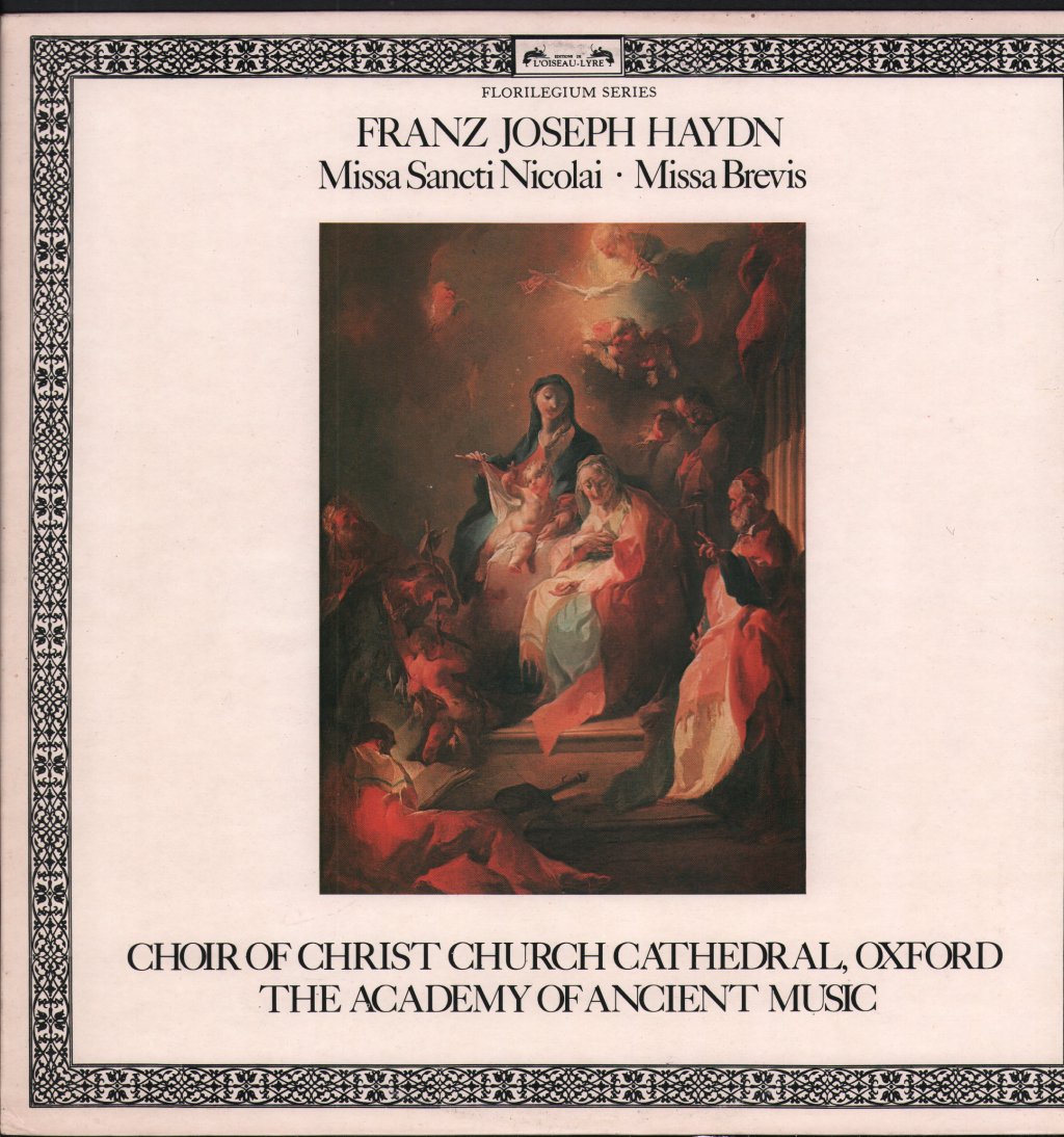 Academy Of Ancient Music - Franz Joseph Haydn - Missa Sancti Nicolai / Missa Brevis - Lp