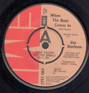 Alan Moorhouse - When The Boat Comes In - 7 Inch