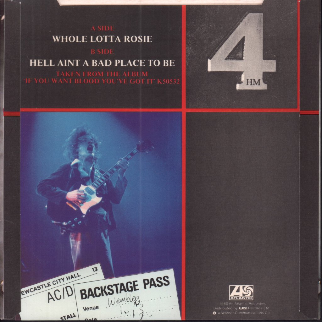 AC/DC - Whole Lotta Rosie - 7 Inch