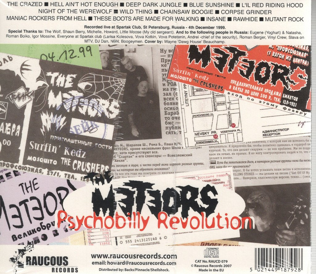 Meteors - Psychobilly Revolution - Cd