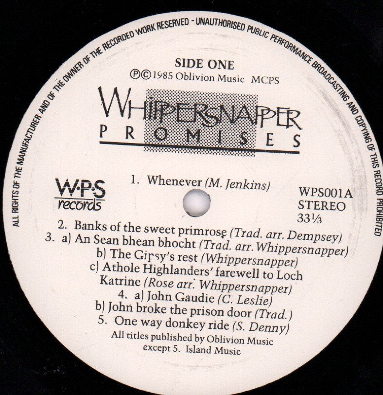 Whippersnapper - Promises - Lp