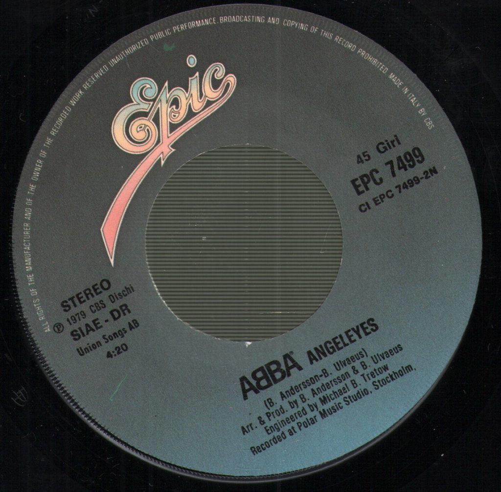 ABBA - Voulez-Vous / Angeleyes - 7 Inch