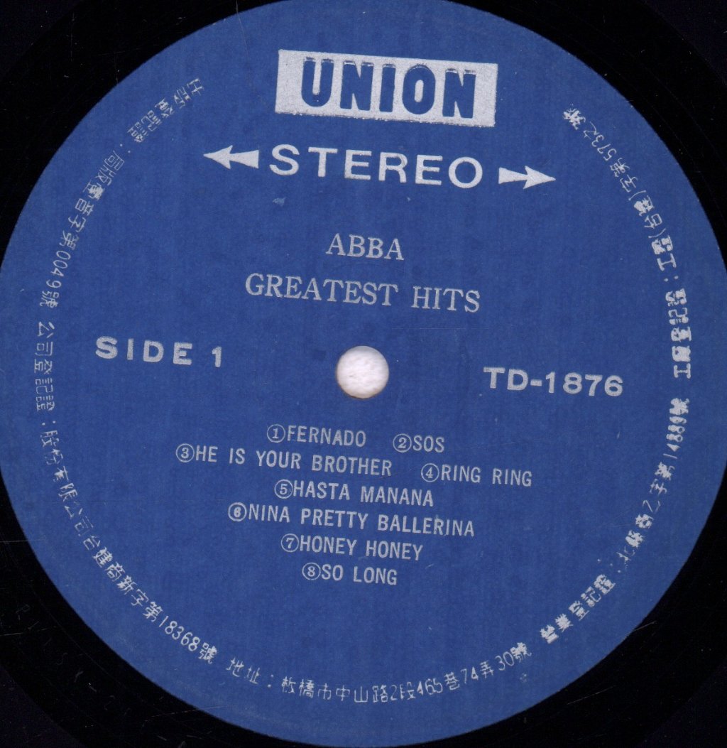 ABBA - Greatest Hits - Lp