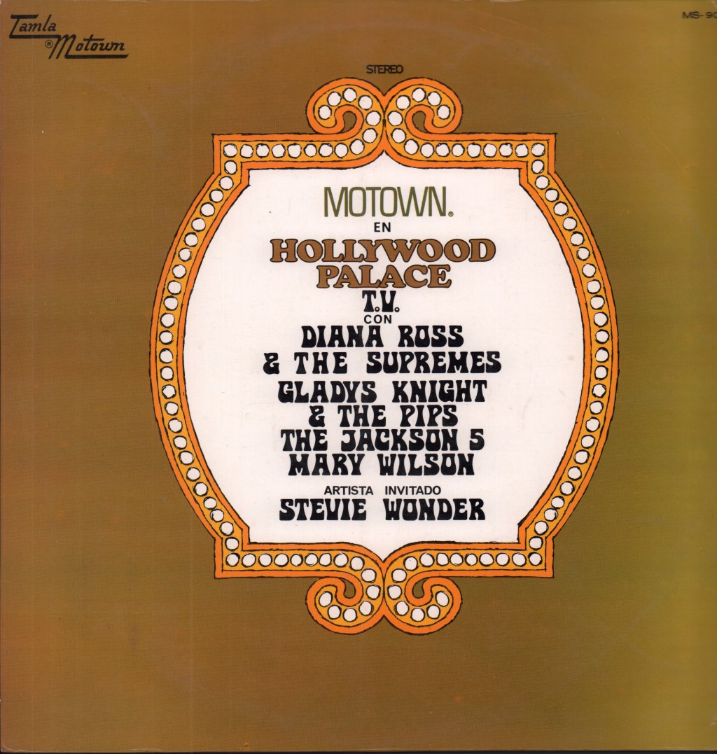 Various Artists - Motown En Hollywood Palace T.V. - Lp