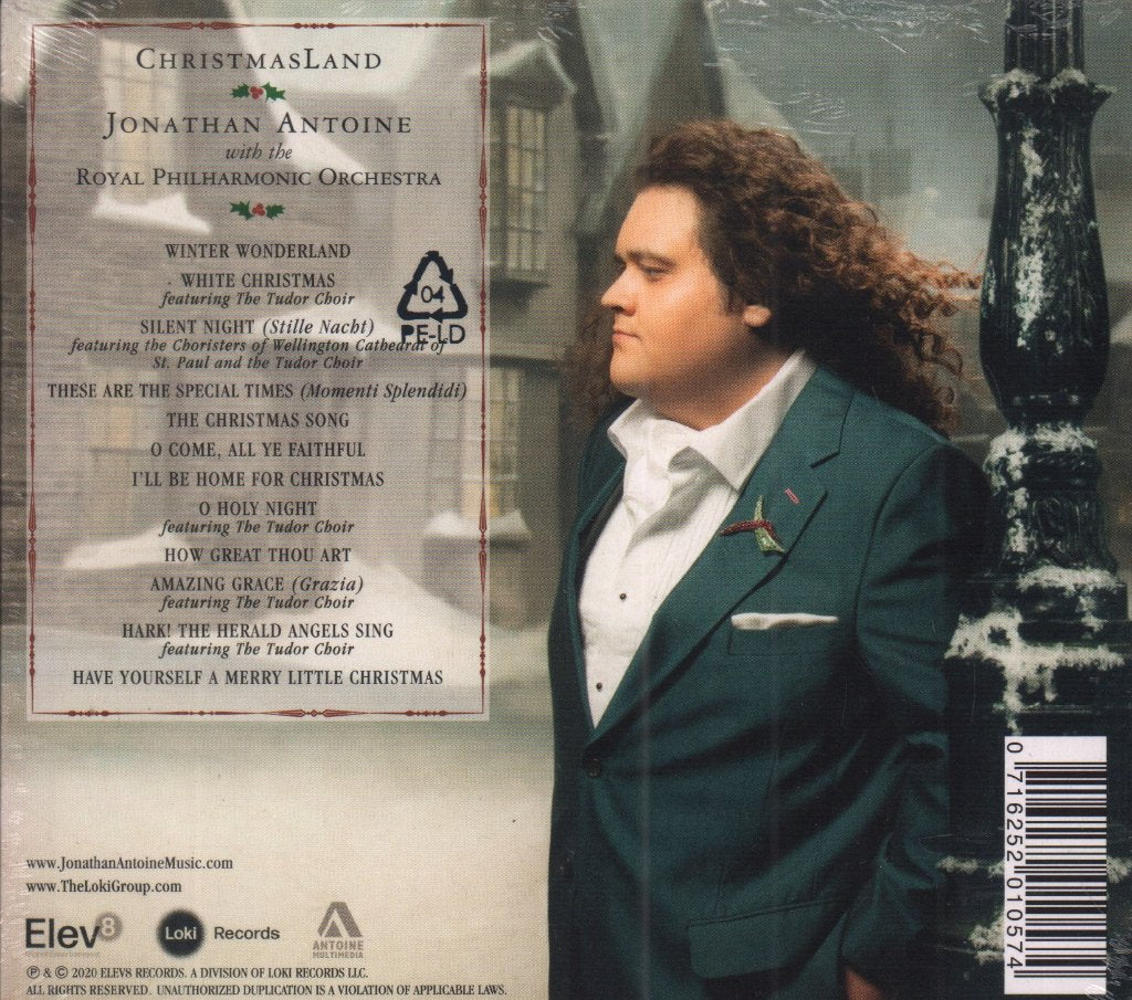 Jonathan Antoine - Christmasland - Cd