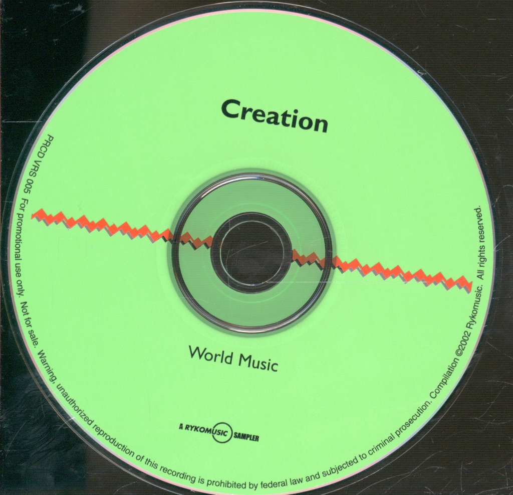 Various Artists - Creation - World Music - Cd