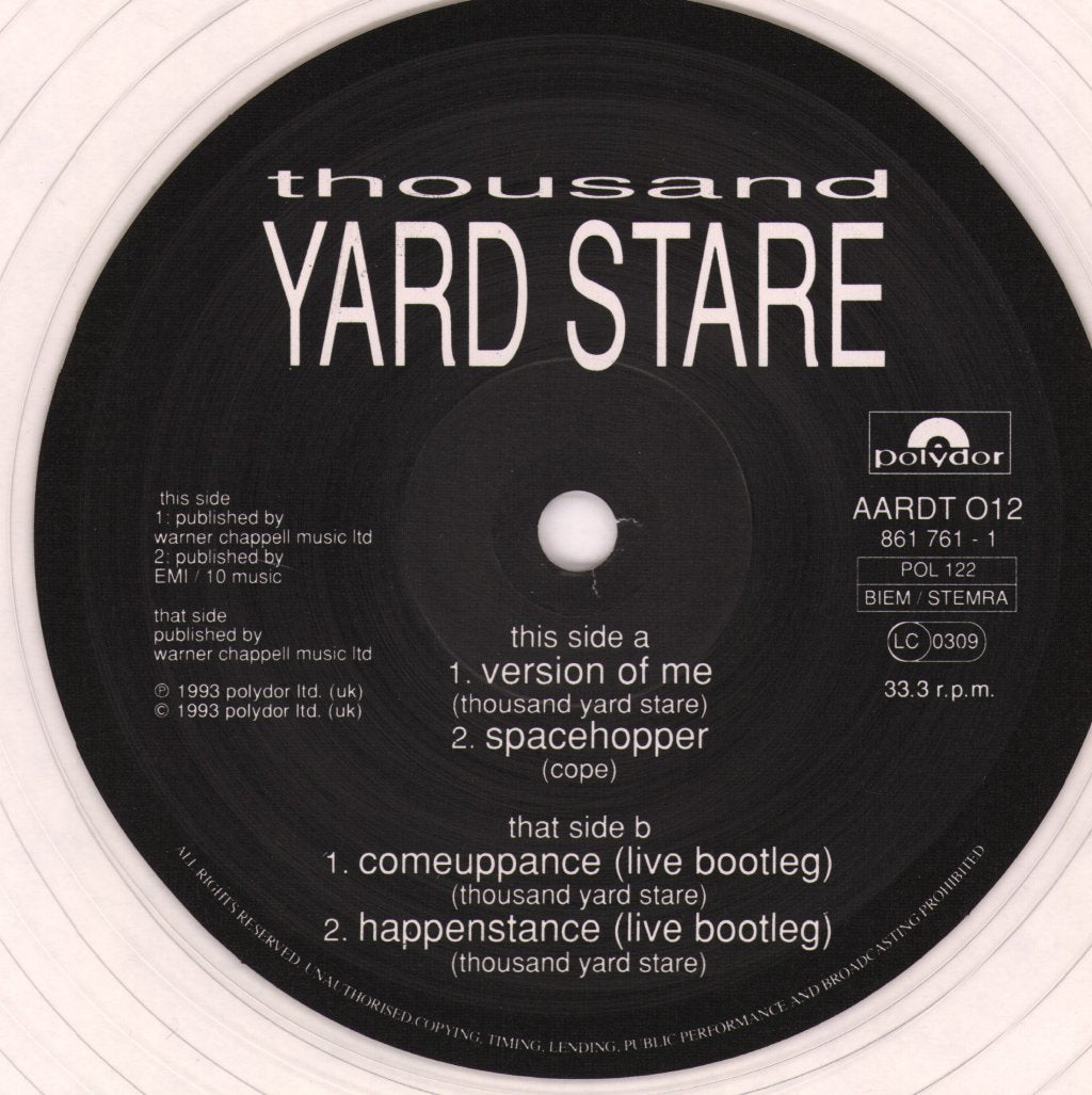 Thousand Yard Stare - Version Of Me - 12 Inch